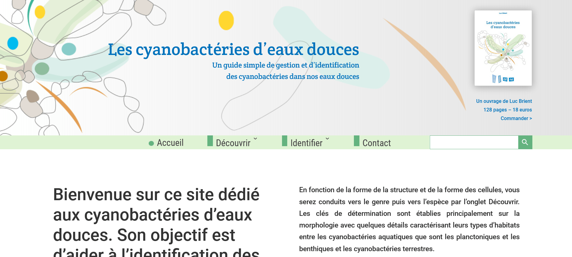 Accueil - Les cyanobactéries d'eaux douces
